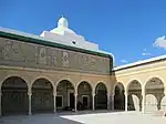 The second courtyard, looking towards the mausoleum chamber's dome