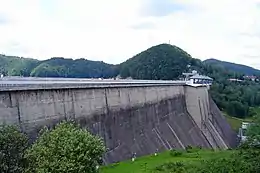 Solina dam is the largest dam in Poland