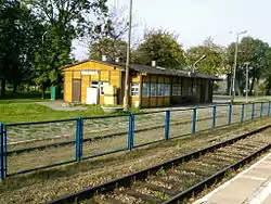 Train station in Zawada