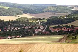 Panorama of the village
