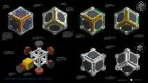 Space Engine Zero-gravity cell design