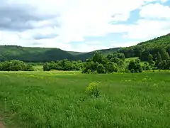 Zhiguli hills, northeast sector of Samaraskaya Luka