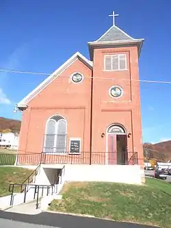 Zion Lutheran Church in Packerton