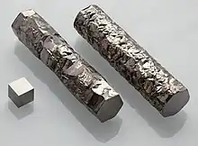 Image: Zirconium crystal bar
