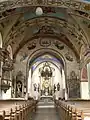 Interior of the Church of the Assumption of the Virgin Mary