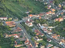 Aerial view of Zlechov