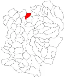 Location in Caraș-Severin County