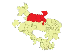 Location within Álava