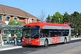 New Flyer heavy-duty transit bus