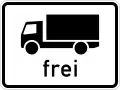 End of lorry-free section