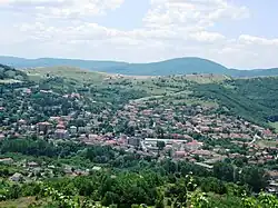 Panorama of Zvečan