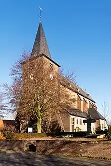 Zyfflich, church: Sankt Martinskirche