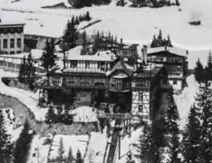 upper station, aerial view (1949)