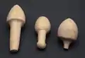 Set of pine-shaped votives, 3rd century BC, Copper Age