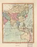 The continent of Australia (then known as New Holland) integrated within Asia in a 1796 map.