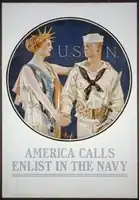 U.S. Navy military recruitment poster