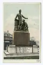Emancipation Memorial, installed in 1879