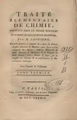 Traité élémentaire de chimie