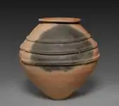 Jar; circa 100 BC-100 AD; burnished earthenware; diameter: 29.8 cm, overall: 19 cm; Cleveland Museum of Art (Cleveland, Ohio, US)