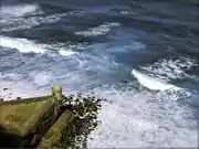 Devil's Sentry Box, or the "Garita del Diablo", San Cristóbal Castle, in San Juan, Puerto Rico.