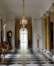 Hallway in British Ambassador's residence Washington, D.C. (1928)