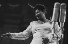 Jackson in concert in Zürich in 1961