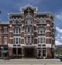 Strater Hotel, opened in 1888 during a mining boom in Durango.