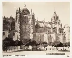 New Cathedral of Salamanca in 1895 by Jenny Bergensten. Hallwyl Museum.