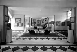Galerie Moos, rue du Léman, 3 à Genève, vers 1928.