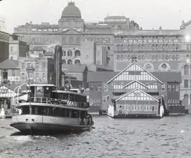 Approaching Circular Quay, 1910s or 1920s