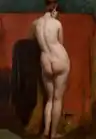 William Etty – Standing Female Nude