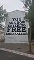 You are now entering free Errekaleor (Estas entrando en Errekaleor libre).