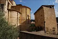 Ábside de San Miguel y capilla de San Jorge.