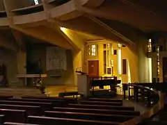 Interior de la iglesia