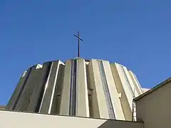 Cúpula de la iglesia, 32 metros de diámetro y 17 de altura