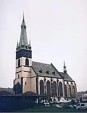 Iglesia de Ústí nad Labem (República Checa), gótica.
