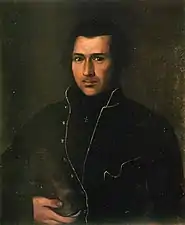 Retrato de Yevhen Hrebinka, 1833; Museo Nacional Tarás Shevchenko.