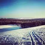 Bashkiriya in winter snow