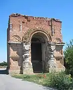 Restos del campanario de la Iglesia de la Ascensión de Bataisk