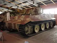 El Tiger I del Museo de tanques de Kubinka, Rusia.