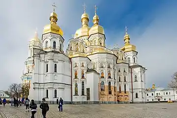 Catedral de la Asunción dentro del Monasterio de las Cuevas de Kiev