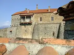 Vista de una parte de las dependencias del monasterio.