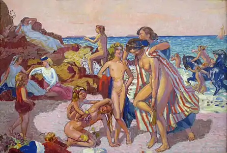 Baco y Ariadna (1907), the Hermitage