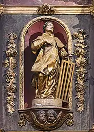 Estatua de San Lorenzo 1737