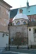 Capilla de la iglesia dominica de St. Trinidad en Cracovia