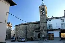 La iglesia de Santa María de la Asunción de Tierrantona.