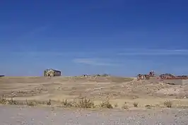 Vista parcial de las ruinas de Fuentes