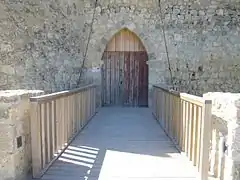 La puerta actual de acceso.
