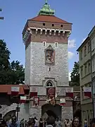 Puerta de San Florián, Cracovia.