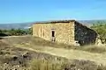 Construcción tradicional (vernacular) en «Los Molares», Ademuz (Valencia), año 2016.